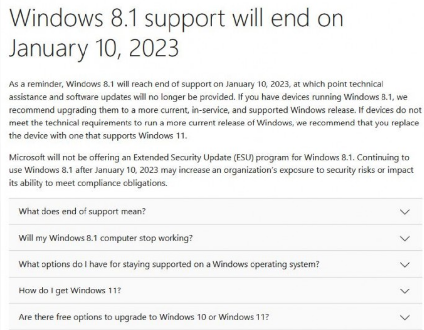 Windows 8.1半年后停更，国产桌面系统正式亮相