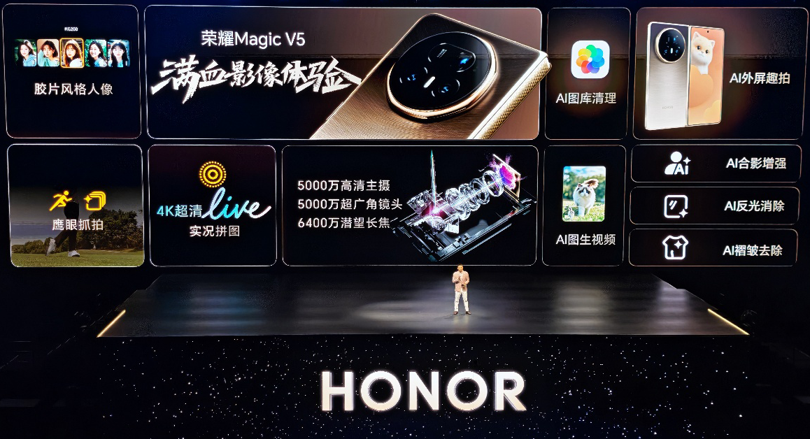 All in！折叠屏手机领衔，荣耀奉献Magic新一代全家桶